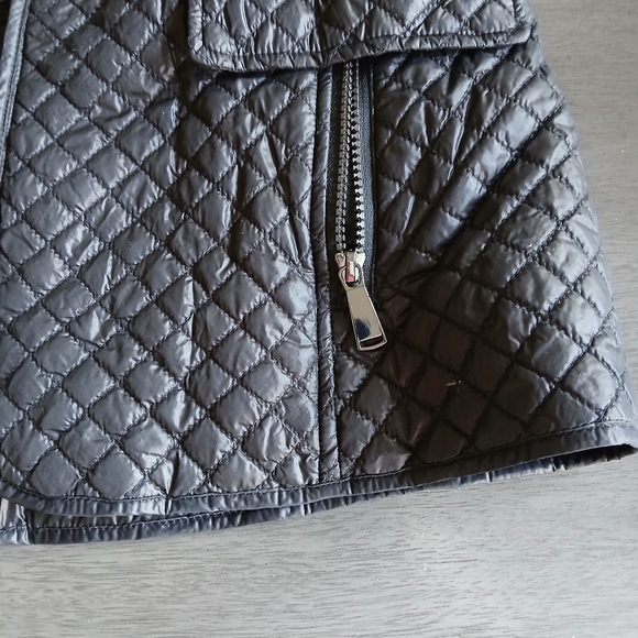 Saks Fifth Avenue Quilted Black Jacket - Picture 3 of 7